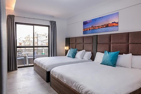 Superior Quad Urban View room only