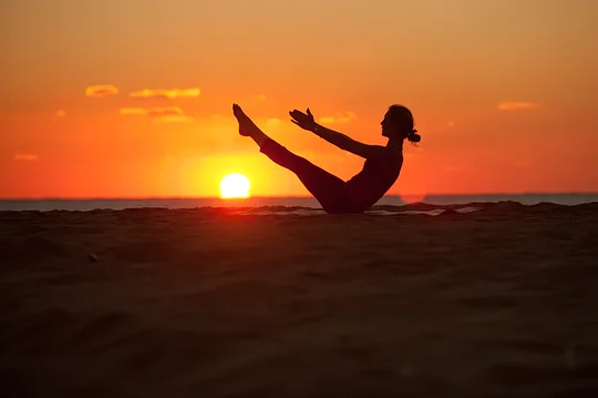 Pilates Sunset