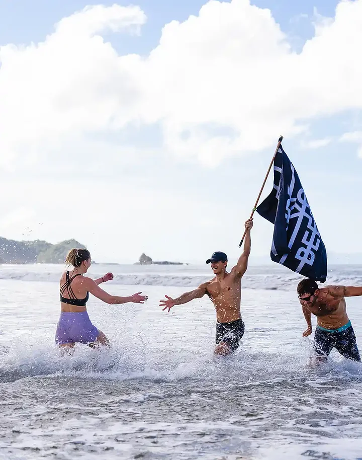 Surfing in Nicaragua