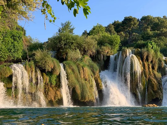 Relax and unwind at Krka Waterfalls