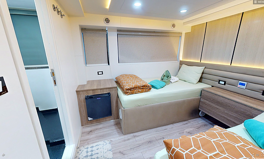 Cabin 13 (3rd deck  twin bed ed (En-Suit)