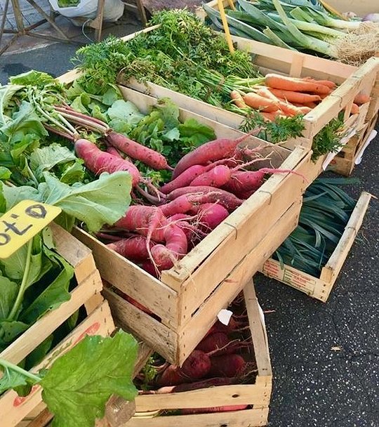 Visit the farmer's market in Bordeaux