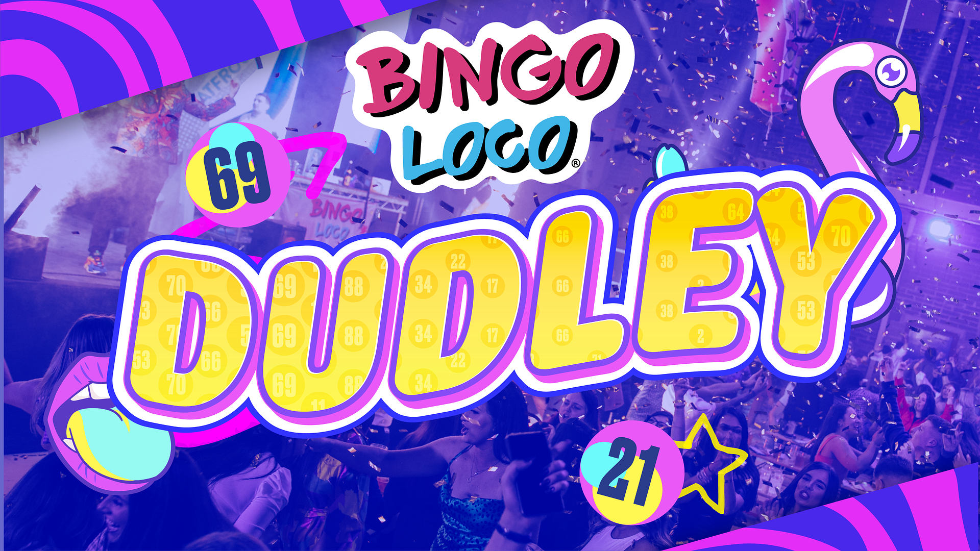 artwork for bingo loco show in Durham
