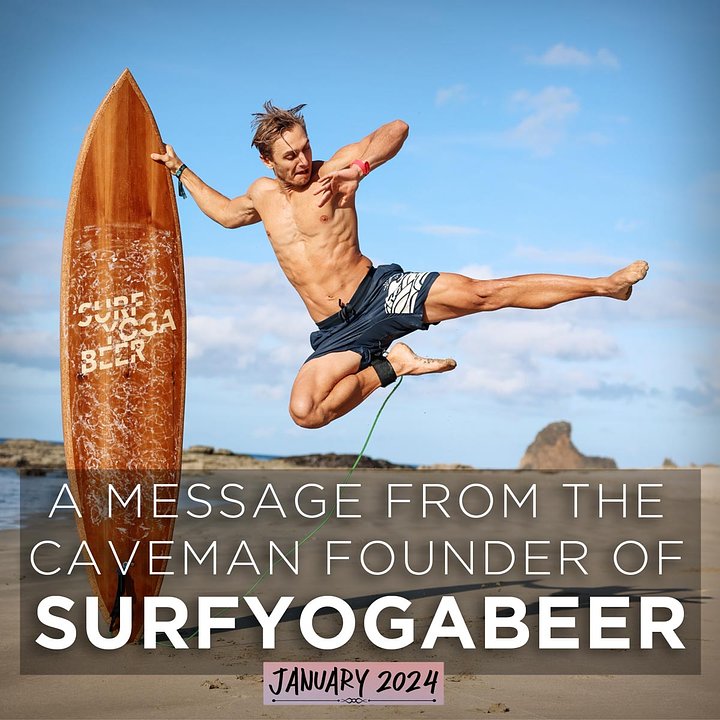 A Message From the Caveman Founder - January 2024