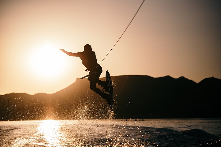Wakeboardingsunset