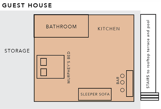 Guest Pool House