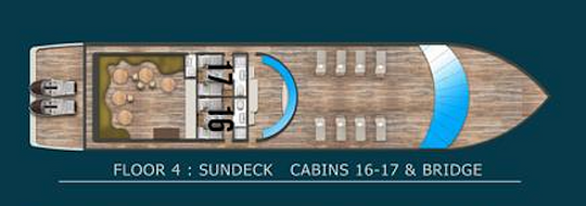 Upper Sun Deck - Floor 4