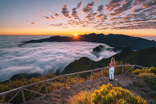 Sunrise e hike geosítio - Bica da Cana 