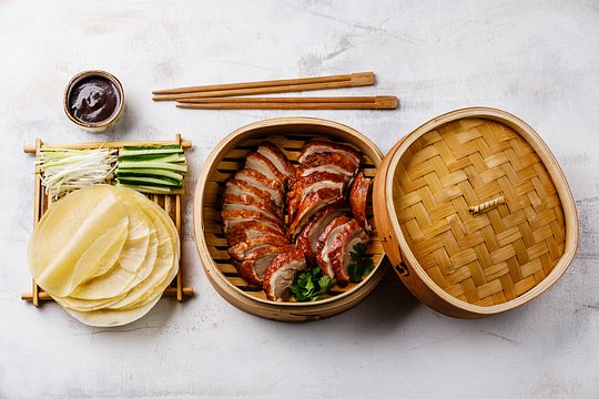 Feast on delicate Peking Duck in Beijing 