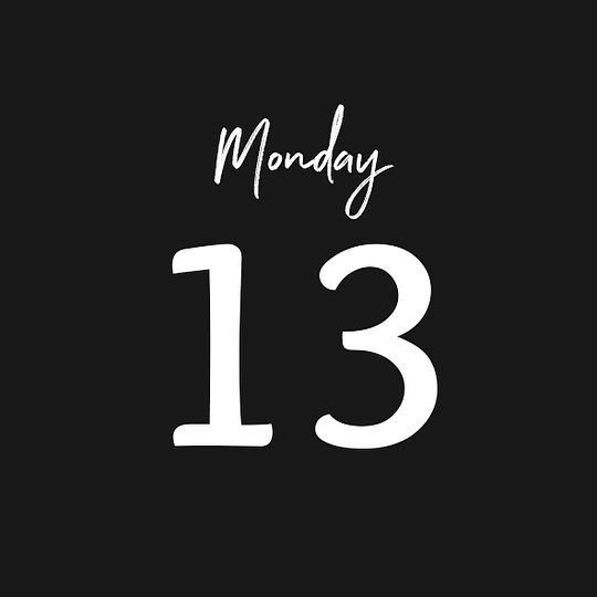 MONDAY 13/10/2025