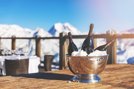 Luxury skiing
