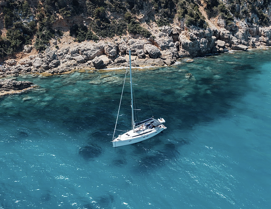 46-foot Bavaria sailboat