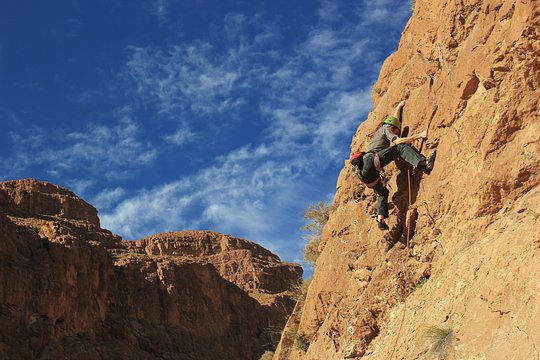 Sport Climbing in Todra Gorge