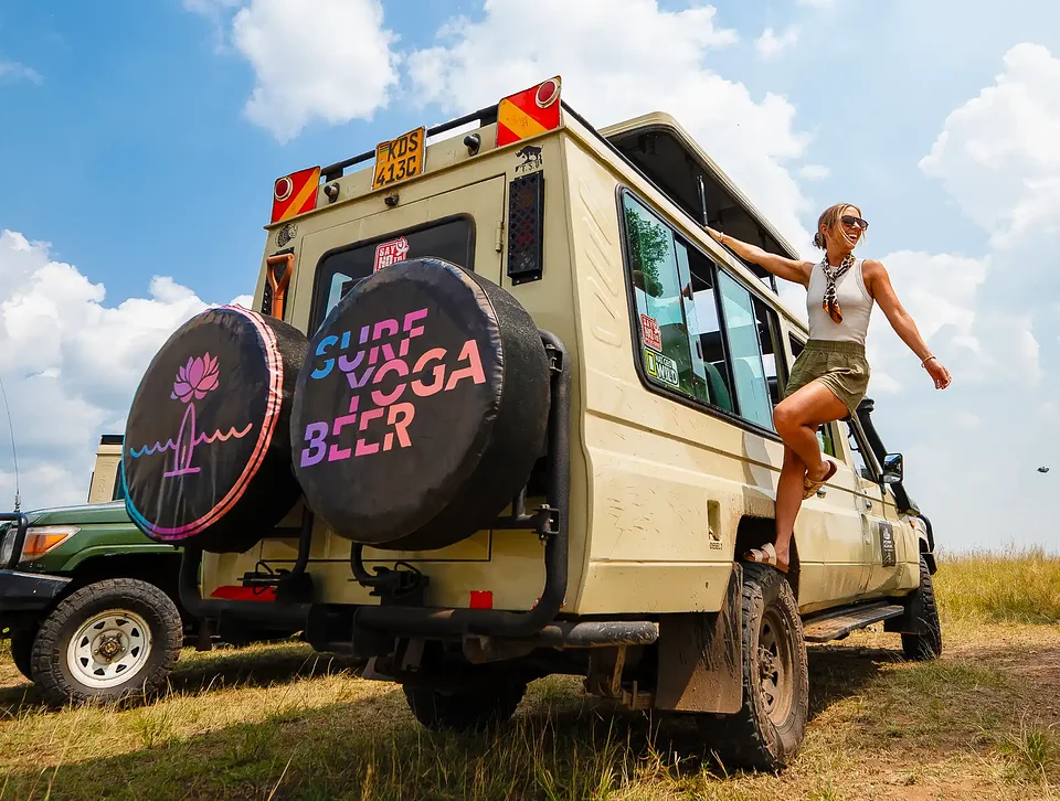 Safari Stylin' - SurfYogaBeer trip in Kenya