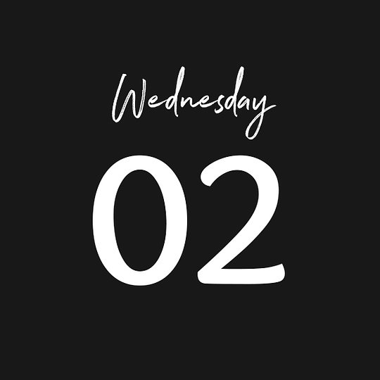 WEDNESDAY 02/07/2025
