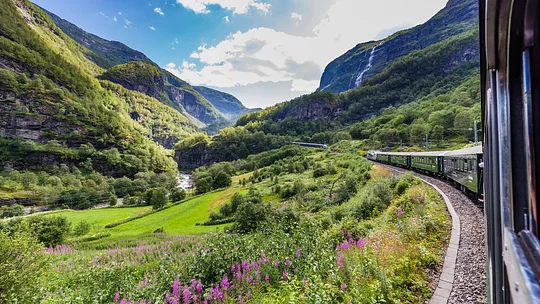 Ride the Flam Railway through some of Norway's most scenic landscapes