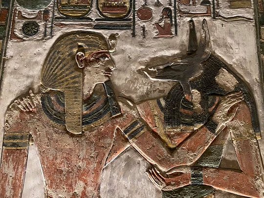 Enjoy the vivid colors of the Valley of the Kings and the tomb of King Tut Ankh Amon