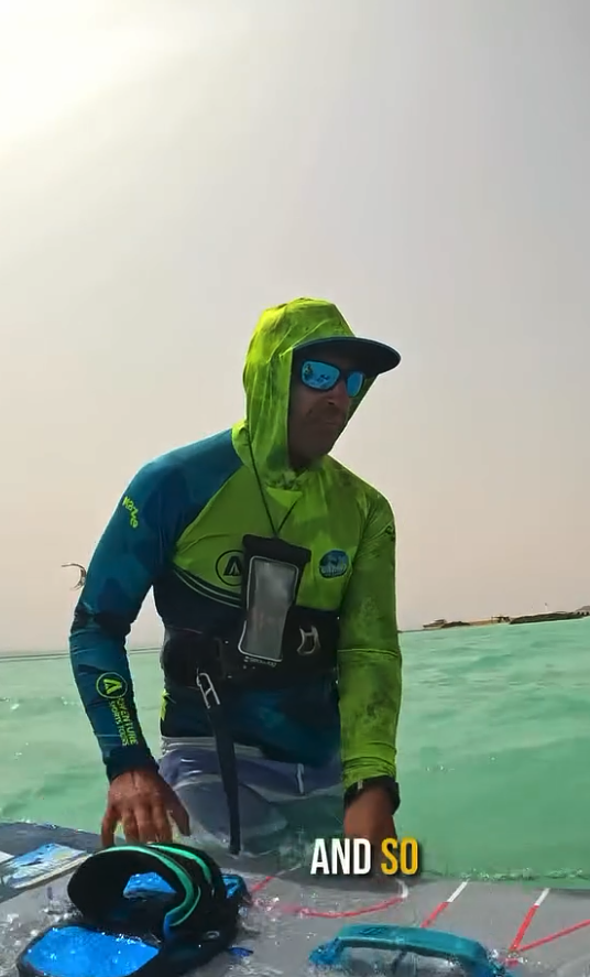 10 hours with Dobrin! A  kite instructor from Camplo Kite School