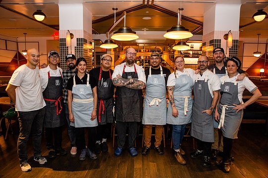 16 chefs from across North America serving 16 dishes