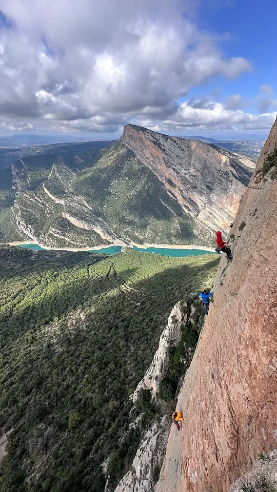 Guided routes of more than 300m - Technical routes