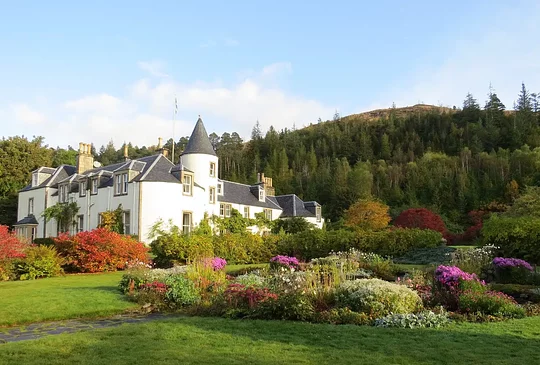 Stroll through Attadale Gardens, with its 1755 manor house