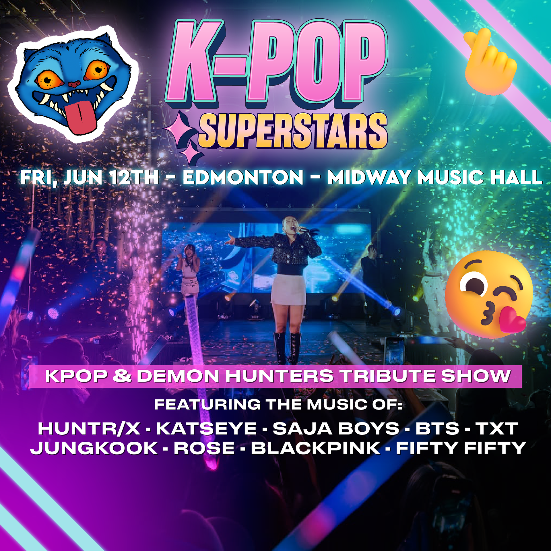 K-Pop Superstars LIVE - Midway Music Hall - Edmonton - June 12th 2026