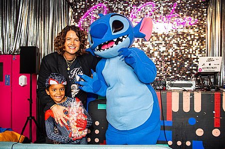 VISIT FROM A GIANT FURRY MASCOT