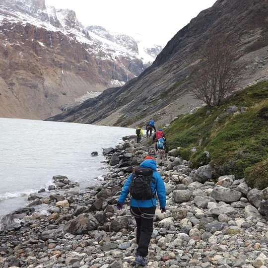 Ice Trekking Cagliero Glacier
