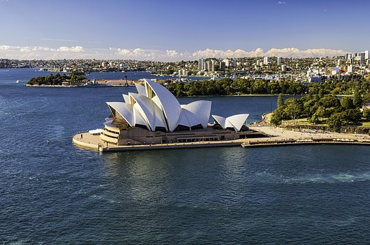 Cruise under the Sydney Bridge, and get a view of the opera house from the water