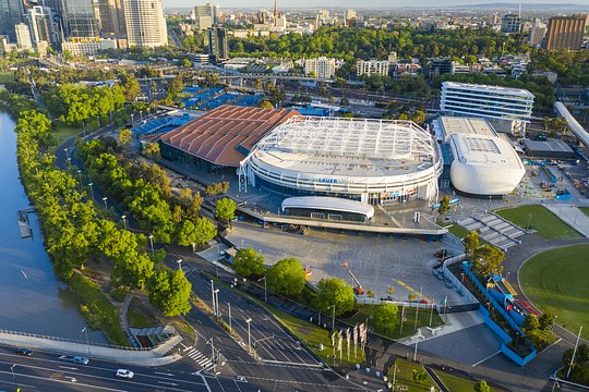 Watch the Australian Open Women's Semi-Final from prime baseline seats and VIP hospitality tent access