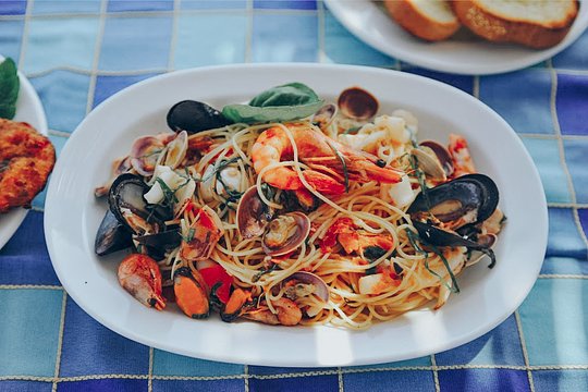 Fresh seafood