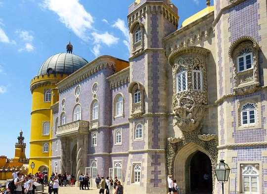 Explore the Pena Palace in Sintra, one of Portugal's seven wonders