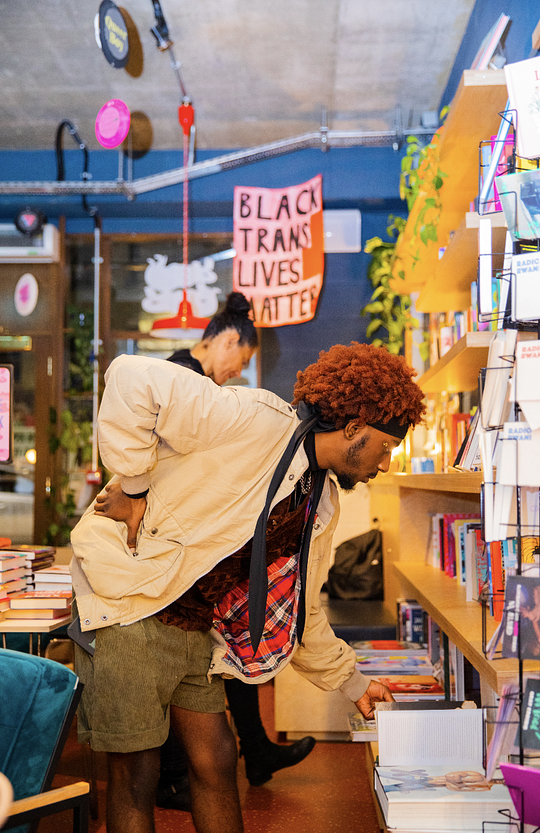 Bookshop / hangout zone