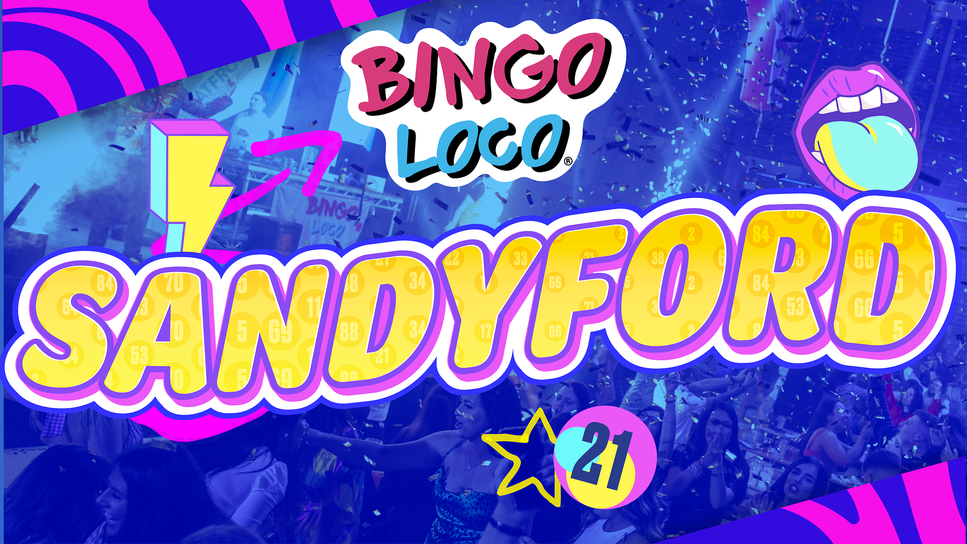 artwork for bingo loco show in sandyford