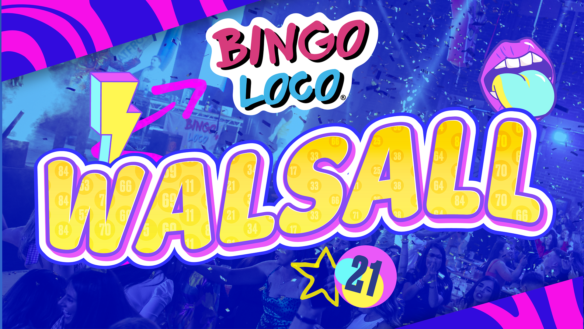 artwork for bingo loco show in chelmsford