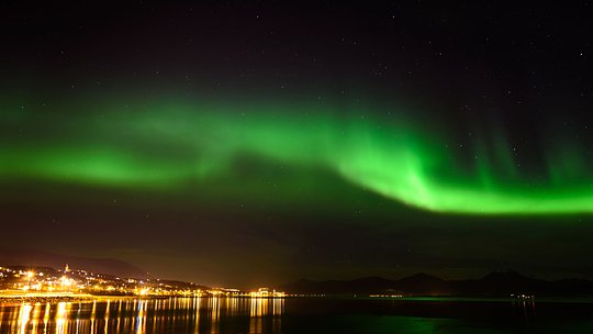 Caza de auroras boreales