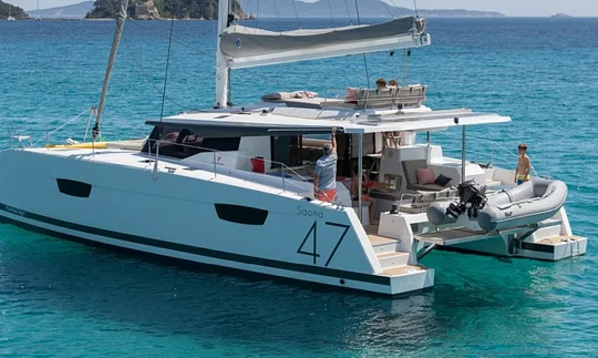 The upper decks and the outside