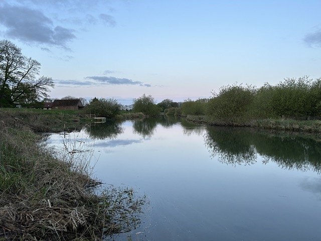 Right on the river!