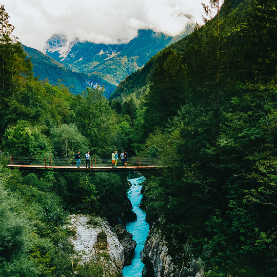 Hike with new friends
