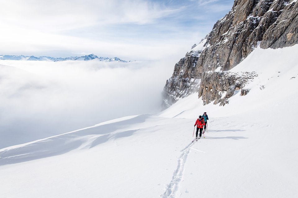 Adamello Glacier Ski Touring Traverse