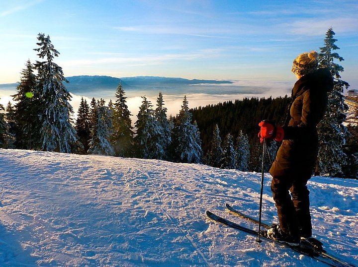 Skiing at Poiana Brasov