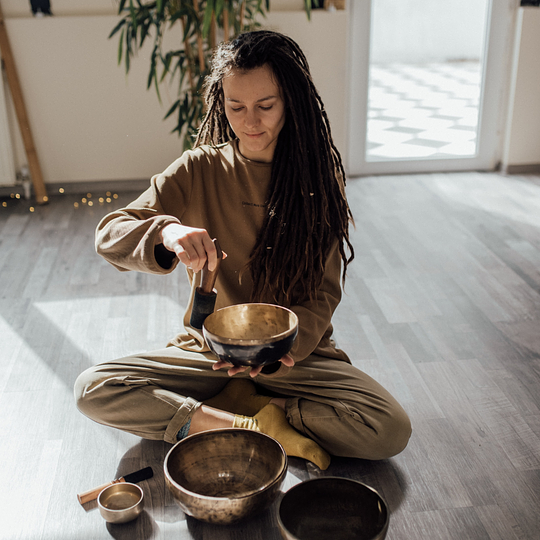 Get your zen on.   Experience the power of sound