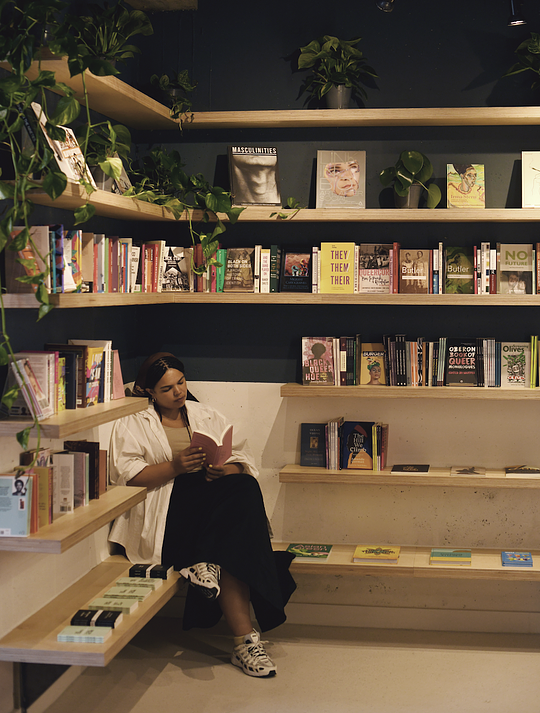 Bookshop / hangout zone