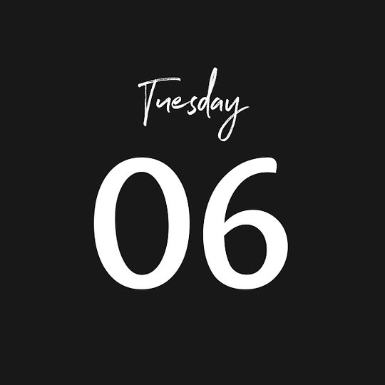 TUESDAY 06/05/2025
