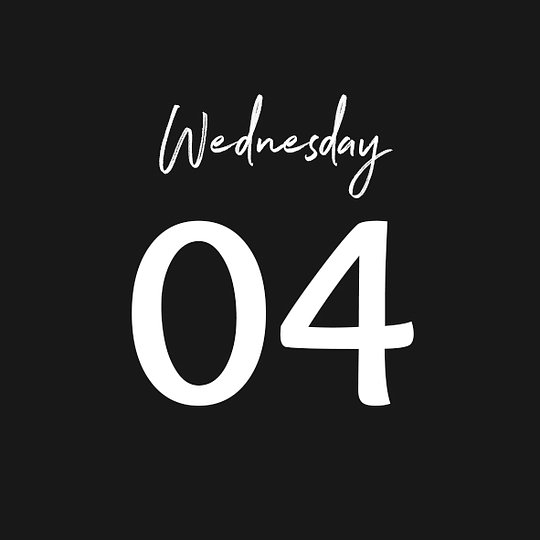 WEDNESDAY 04/06/2025