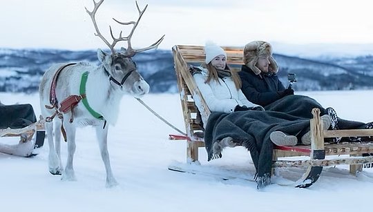 Journey through the snow on a sled pulled by a team of reindeer—just like the locals have done for centuries