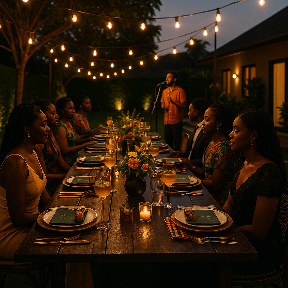 Afro-Fused: Supper, Sound & Scent Experience with M3NSA & the Manual Automators