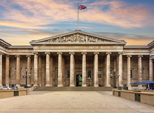 Visit the British Museum, home to the largest collection of cultural works in the world
