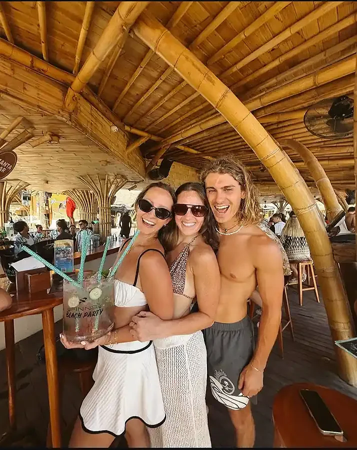 Beach club afternoon in Bali