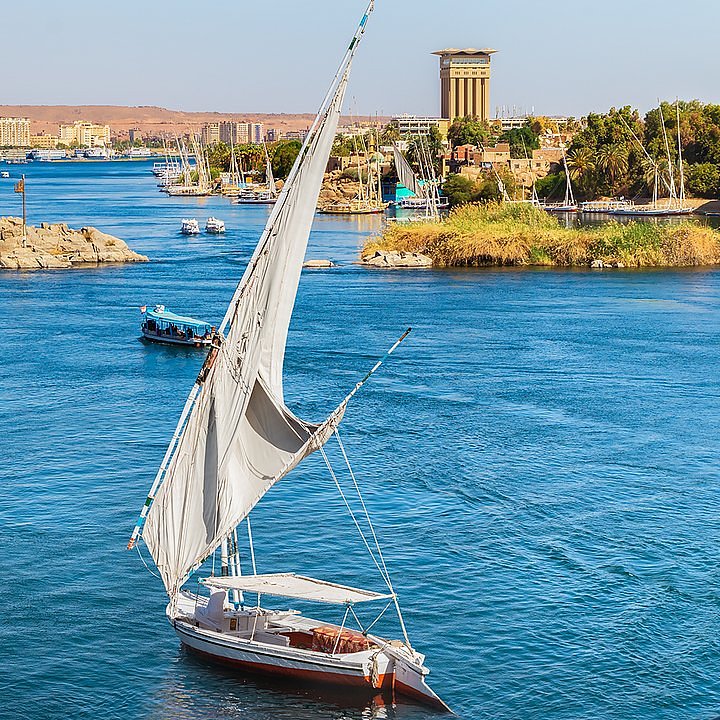 Felucca Sail Boat Ride to Nubian Village